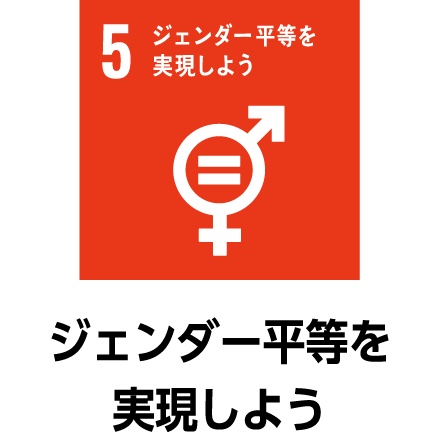 ジェンダー平等を実現しよう