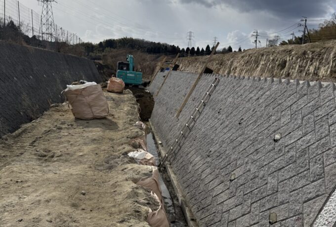 一級河川修繕工事