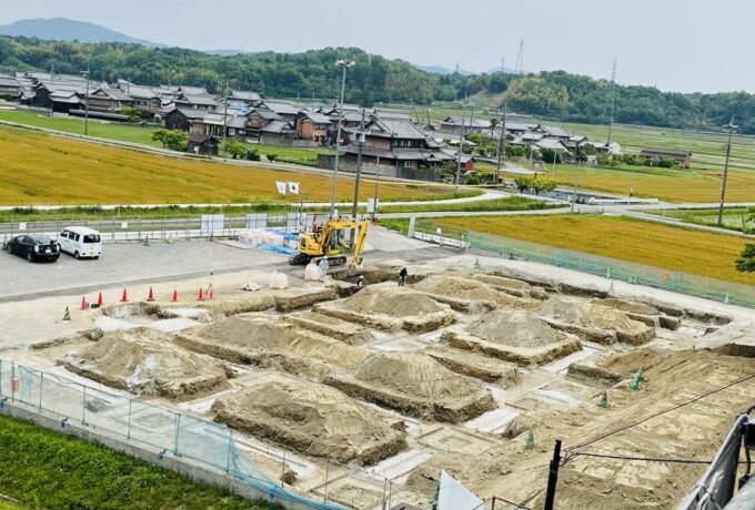 新築建築基礎工事