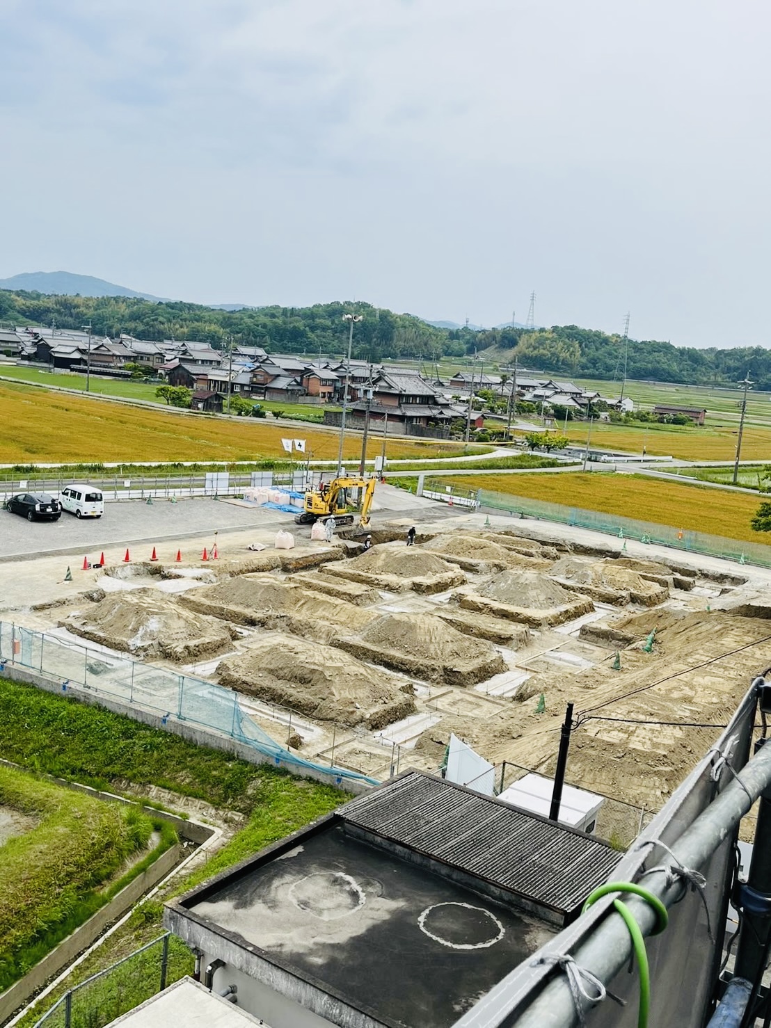 新築建築基礎工事