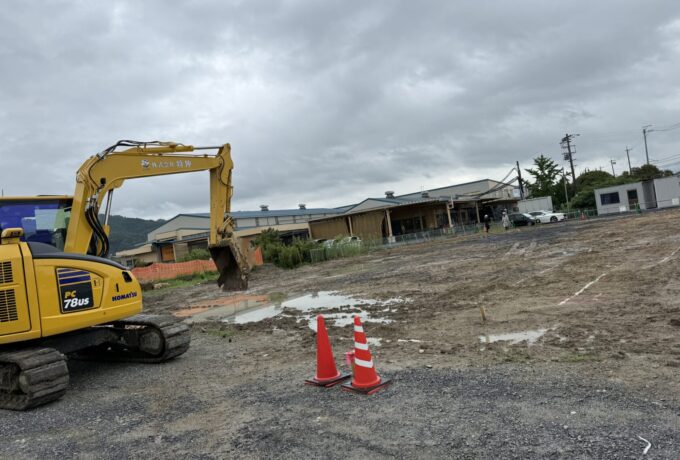 某倉庫基礎工事